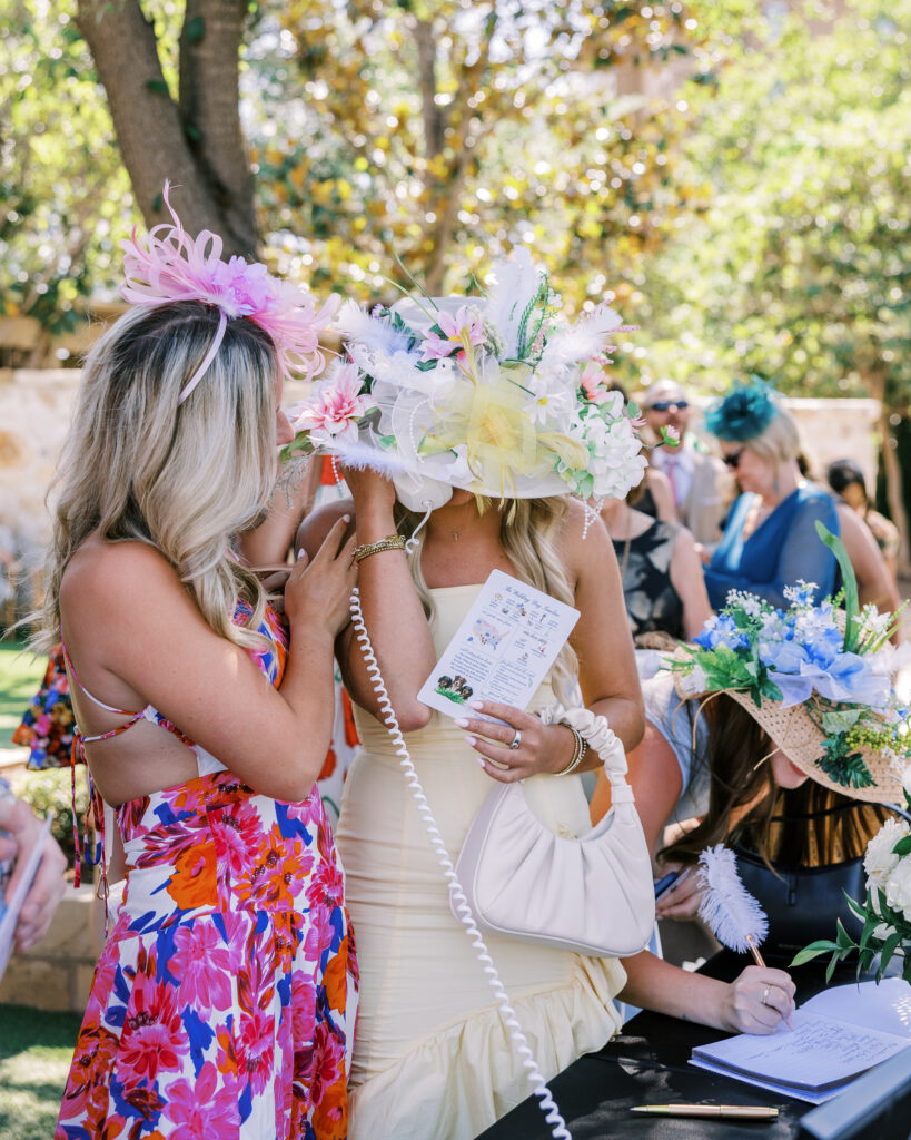 Derby Hats, Classy wedding 